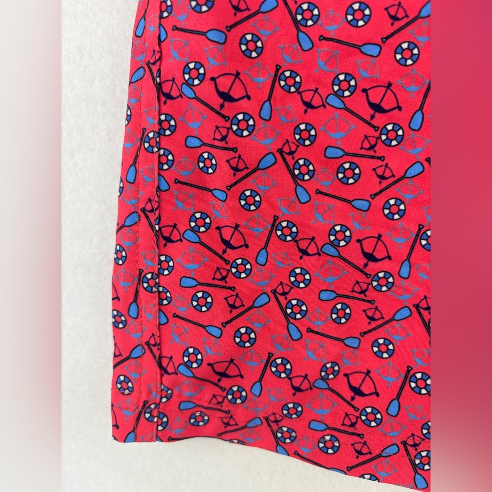 BIWISY Men's Swim Trunk Board Shorts Paddle Novelty Print Vacation Pink 2XL - Picture 8 of 16